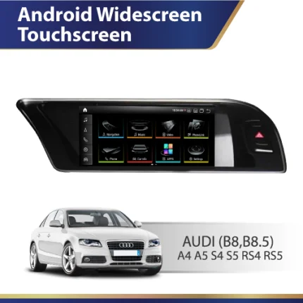 Facelift Android Widescreen Touch Screen (8V) Audi A3 S3 RS3 – DMP Car  Design