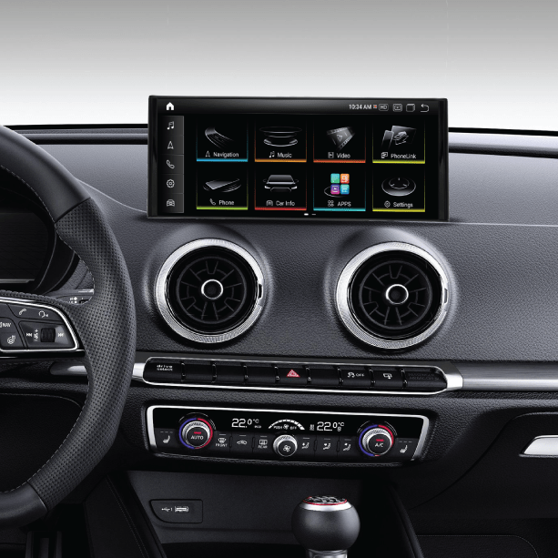 Audi A3  HQ CarPlay Touchscreen at Lowest Price
