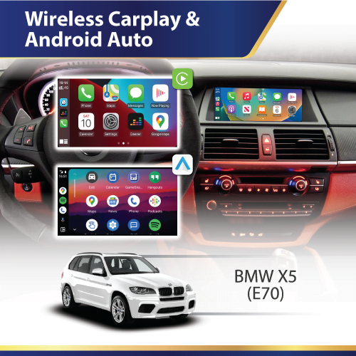 Wireless Carplay & Android Auto (E70) BMW X5