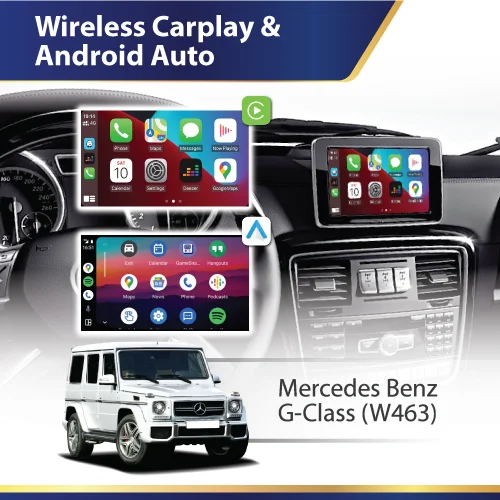 Wireless Carplay & Android Auto (W463) Mercedes G-Class