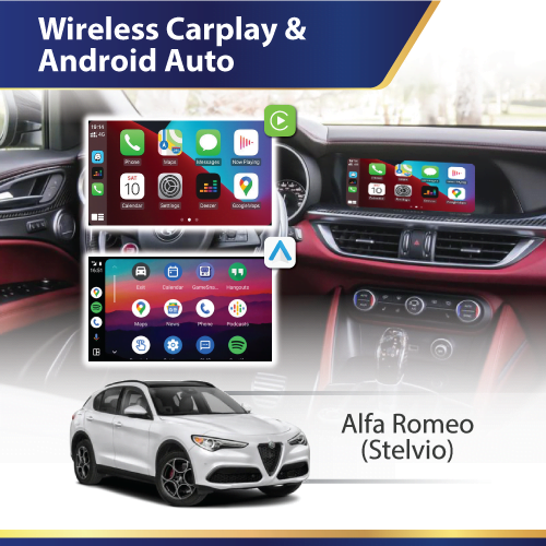 Alfa Romeo Giulia/Stelvio CarPlay Android Auto Mirror Link