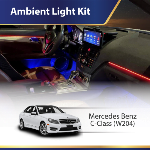 Ambient Light Kit (W204) Mercedes C-Class – DMP Car Design