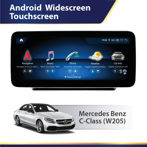 Facelift Android Widescreen Touch Screen (W205) Mercedes C-Class