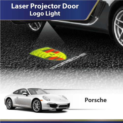 Laser Projector Door Logo Light (Porsche) – DMP Car Design