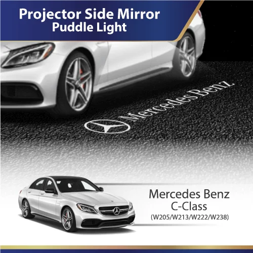 Mercedes Door Projector Lights Custom