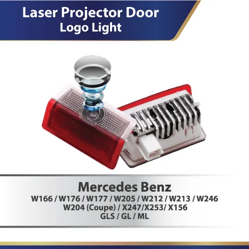 Proyector Logo laser led puerta MERCEDES - AMG - HP Automotive