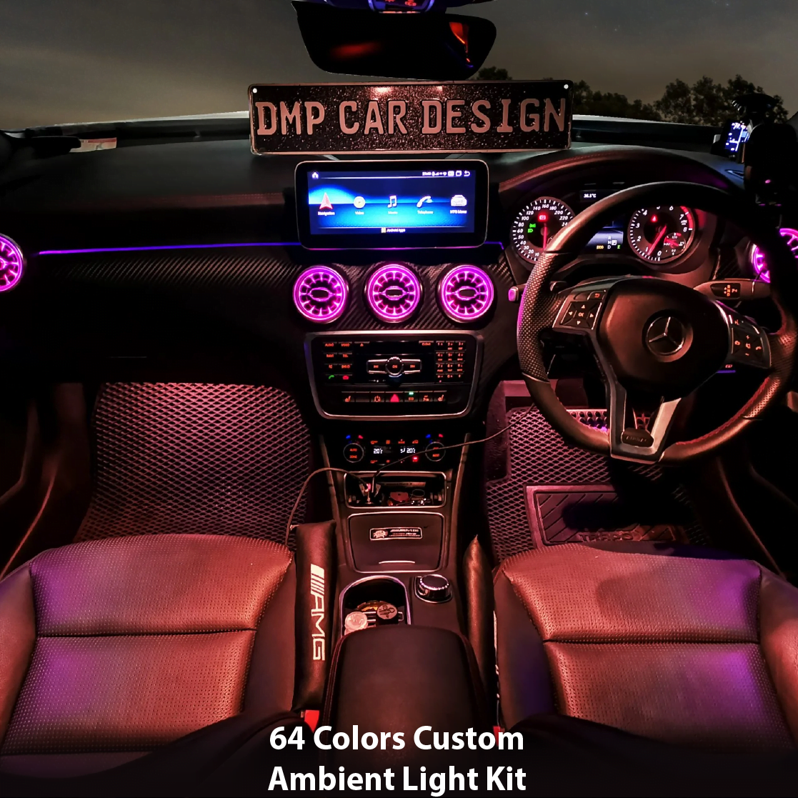 Ambient Light Kit C117 Mercedes Benz Cla Class Dmp Car Design 8879