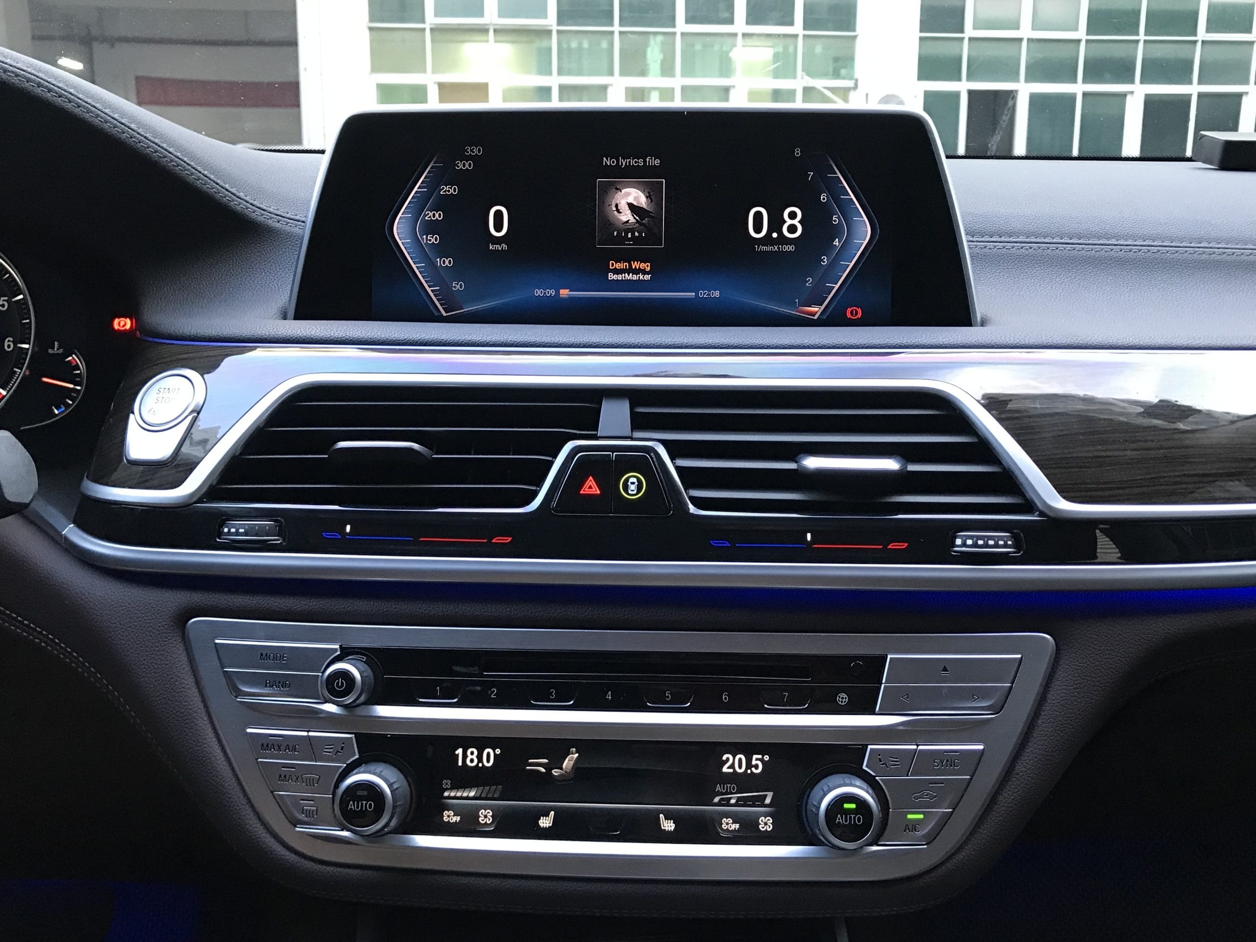 Facelift Android Widescreen Touch Screen (G11) BMW 7 Series (EVO) DMP